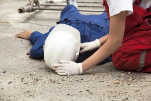 Injured Construction Worker