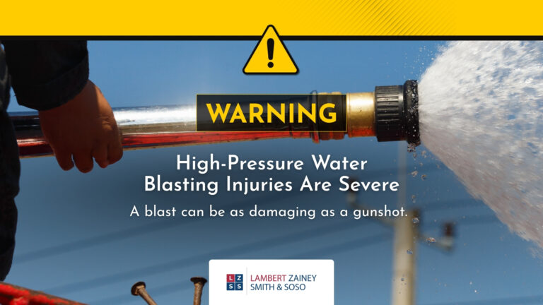 Water Blasting Injuries