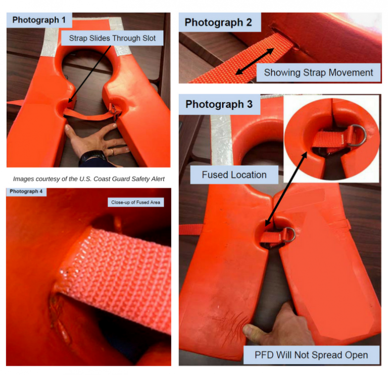 Defective PFDs Pose a Danger for Maritime Workers | Maritime Safety