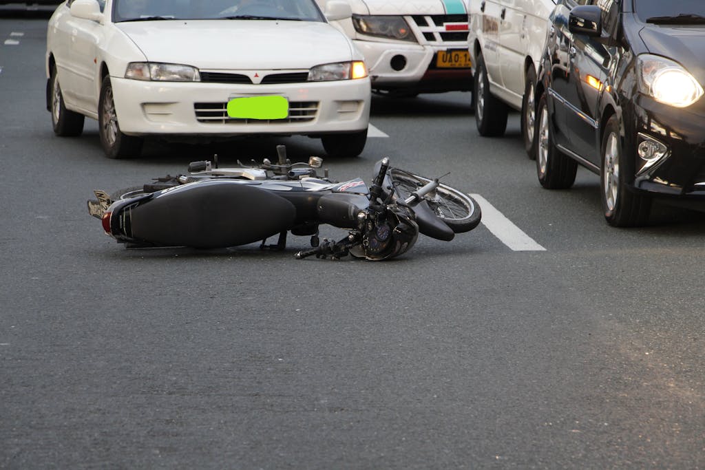 Motorcycle accident