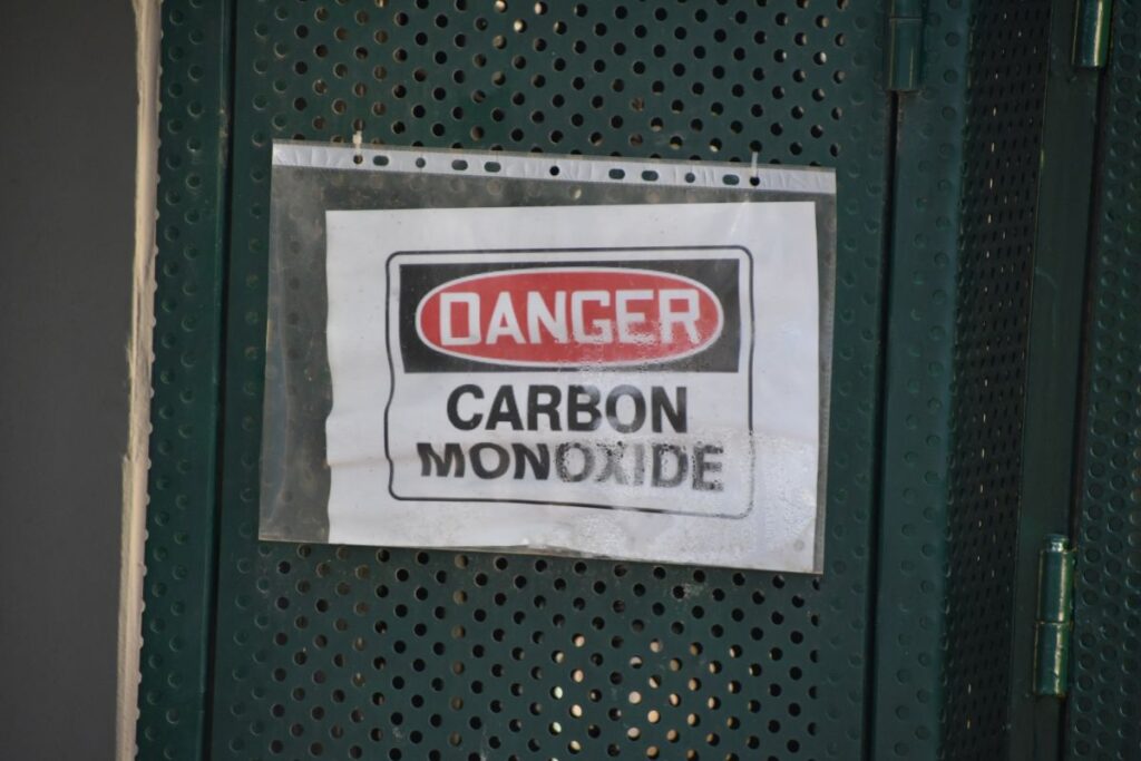 Carbon monoxide pollution