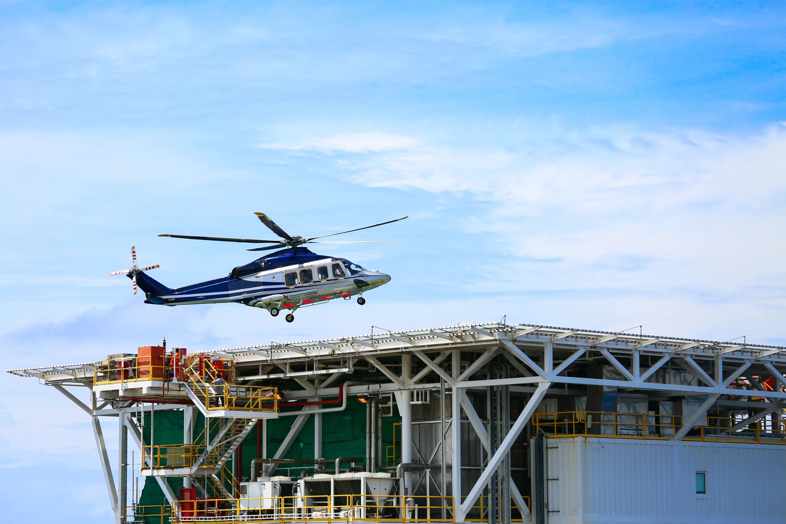 Helicopter injury claim NOLA