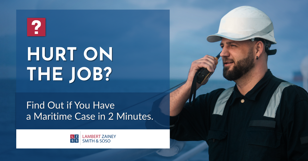 Do I Have A Maritime Case? Quiz Do I Have a Maritime Case - Lambert Zainey
